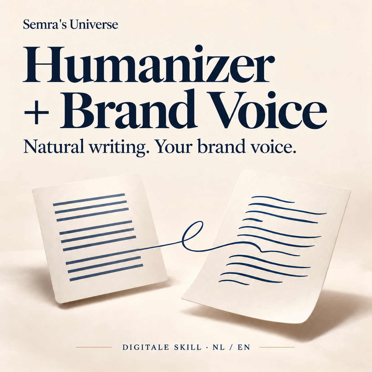 Humanizer + Brand Voice — English edition — Semra's Universe