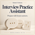 Interview Practice Assistant — Semra's Universe — English cover