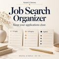 Job Search Organizer — Semra's Universe — English cover