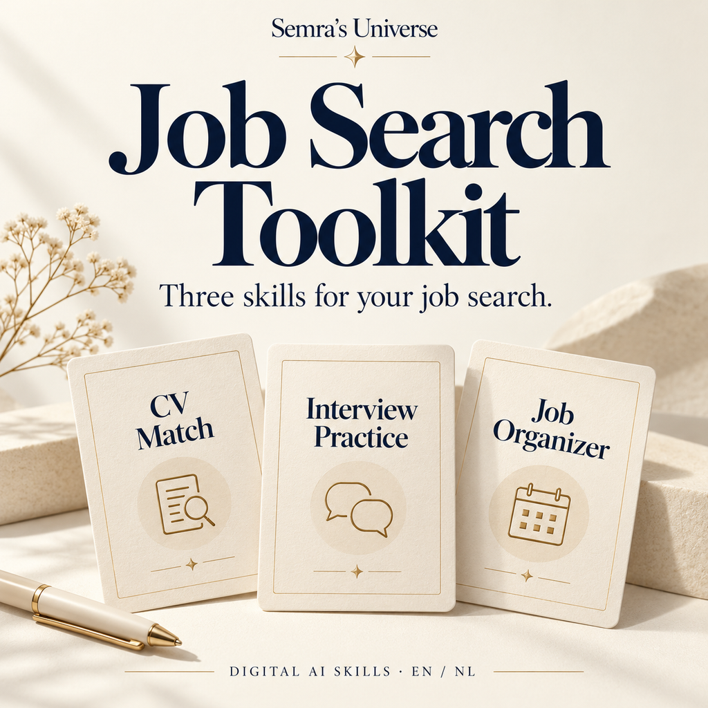 Semra's Universe — Job Search Toolkit — Semra's Universe — English cover