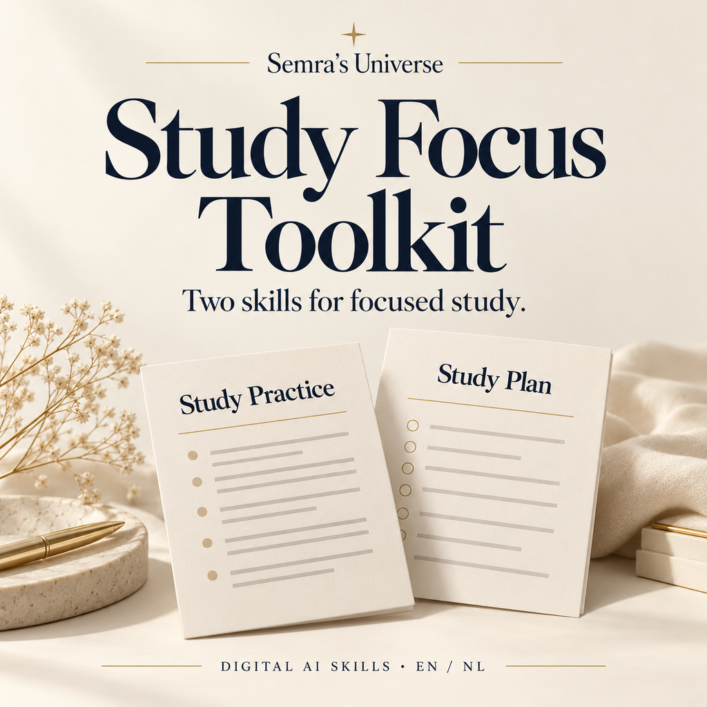 Semra's Universe — Study Focus Toolkit — Semra's Universe — English cover